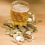 bier met geld